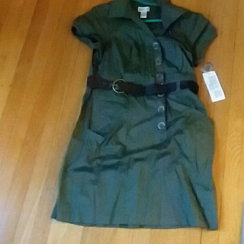 NWT Robbie Bee 16W Olive Dress